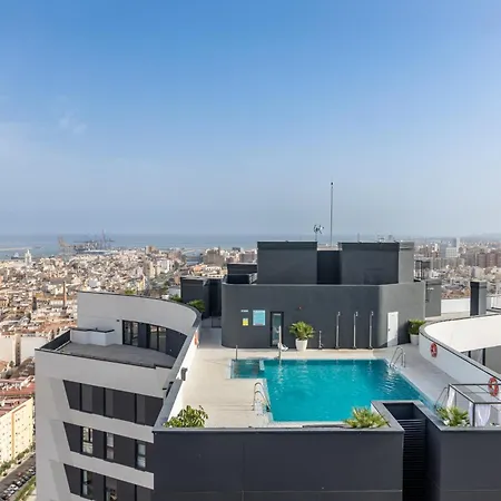 Apartamento Skyline 5 Pool & Parking Free Málaga